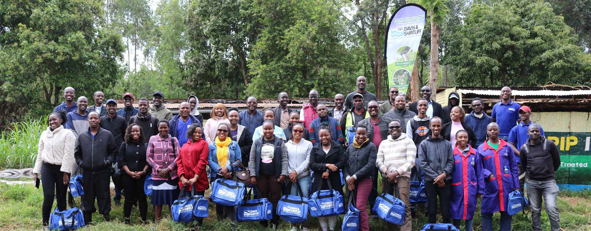 Davis & Shirtliff Hosted a farm visit in Gikambura in the month of July 2022
